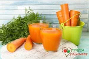 Suco de Cenoura, a Moda dos Detox