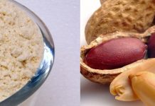 farinha de amendoim beneficios