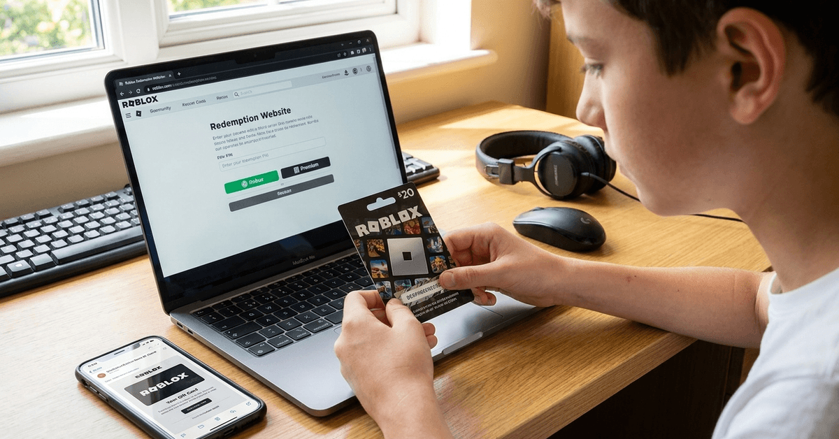 Learn How to Redeem Roblox Gift Cards for Robux