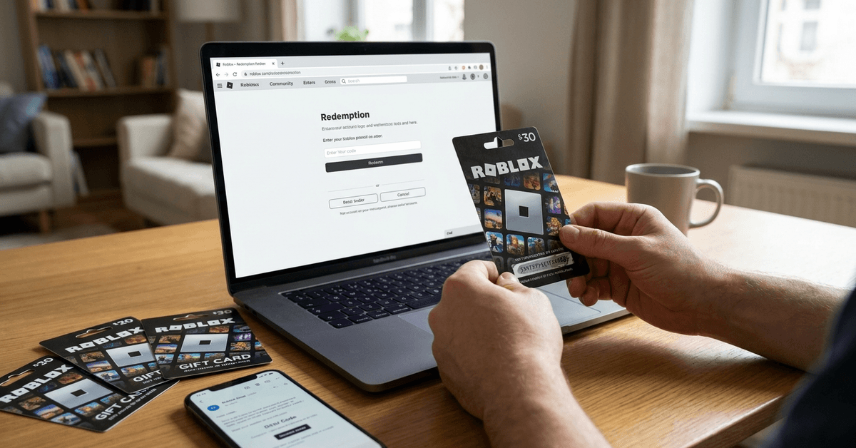 Learn How to Redeem Roblox Gift Cards for Robux